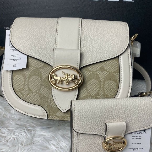 Coach Handbags - COACH Bag SET NWT Georgie + Wallet NEW